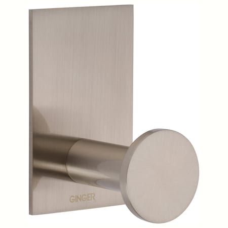 Ginger Single Robe Hook in Satin Nickel 2810/SN